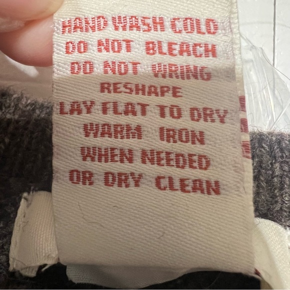 Sundance Lambswool 3/4 Sleeve Button Fair Isle Cardigan Sweater Nordic M cabin - Picture 7 of 9